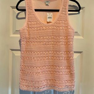 J Crew Womens Crochet Tank